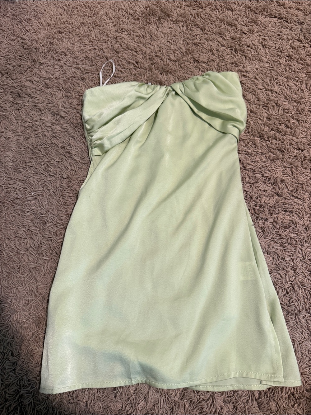 Princess Polly  Irena Strapless Mini Dress Green